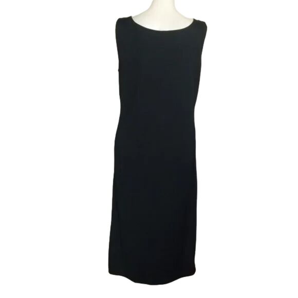 DANA SCOTT Lace Midi Dress, S, Forest Green, Button front, Slip under, Vintage - Picture 9 of 12